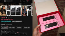 Load image into Gallery viewer, NEW Yaki Straight Seamless Clip Ins 20”