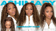 Load image into Gallery viewer, Sun Kissed Blonde Water Wave 13x6 Wig 24”