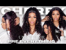 Load and play video in Gallery viewer, Black Cherry Curly Wig 20”