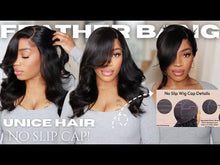 Load and play video in Gallery viewer, Feathered Bang Closure Wig 20”