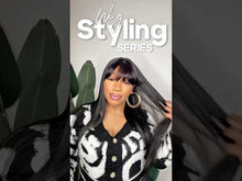 Load and play video in Gallery viewer, Straight Bang Wig 24”
