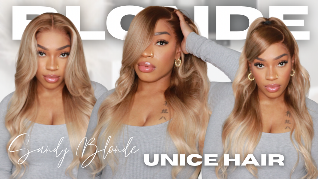 Sandy Blonde Ombre Frontal 24”