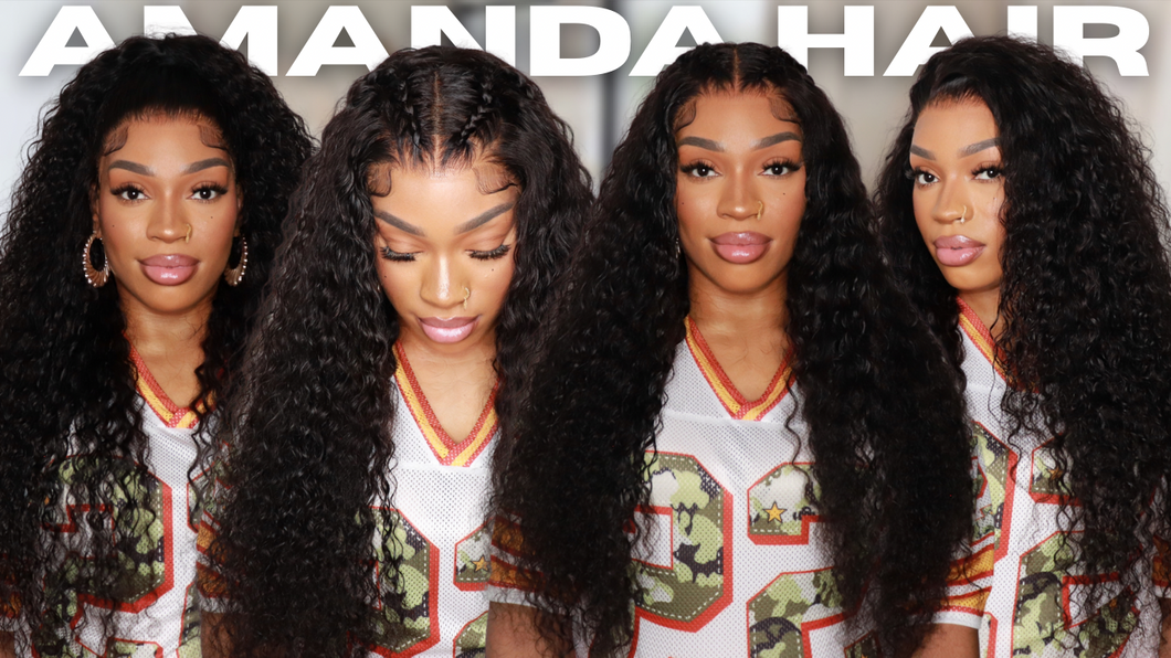 Curly Frontal Wig 30”
