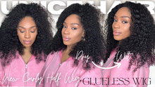 Load image into Gallery viewer, Burmese Curly Half Wig 22”
