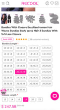 Load image into Gallery viewer, Body Wave 5x5 Custom Wig 24”
