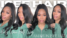 Load image into Gallery viewer, Body Wave Half Wig 22”
