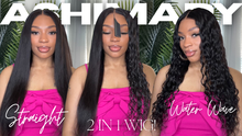 Load image into Gallery viewer, 2 IN 1 Texture Wig 360 Lace 24”
