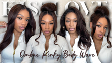 Load image into Gallery viewer, Yaki Body Wave Closure Wig 22”
