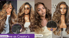 Load image into Gallery viewer, Balayage Closure Wig 22”
