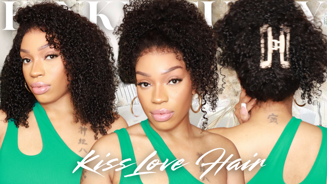 Kinky Curly 360 Wig 20”