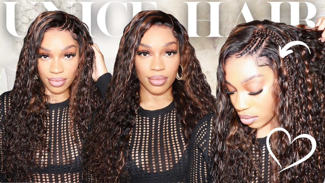 Wavy Highlight Wig 24”
