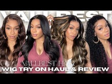 Load and play video in Gallery viewer, Water Curly 13X4 Lace Frontal Wig 24”
