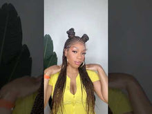 Load and play video in Gallery viewer, Fiber Fulani Twist 13X6 Wig 22”
