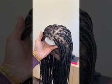 Load and play video in Gallery viewer, Full Lace Knotless Braided Wig 26”
