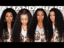Load and play video in Gallery viewer, Curly Frontal Wig 30”
