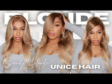 Load and play video in Gallery viewer, Sandy Blonde Ombre Frontal 24”
