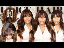 Load and play video in Gallery viewer, Balayage Bang Wig 24”
